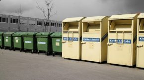 Mülltrennung - Viele Container und ein Ziel
