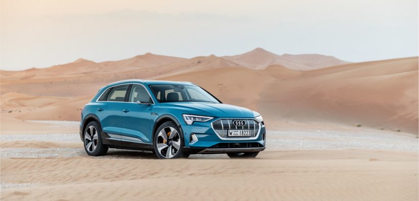 Audi e-Tron - Allradler in der Wüste